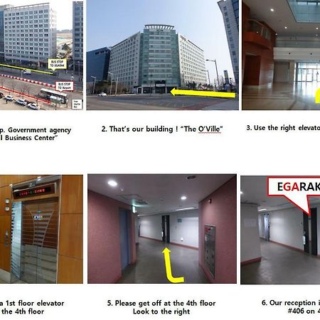 Incheon Airport Egarak Residence Bagian luar foto